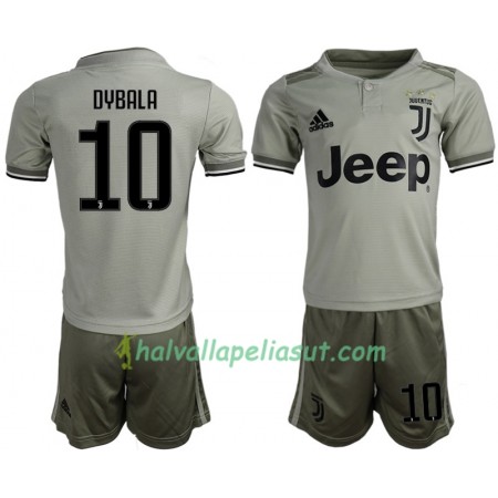 Jalkapallo Pelipaidat Juventus Dybala 10 Lasten Vieraspaita 2018-2019 Lyhythihainen